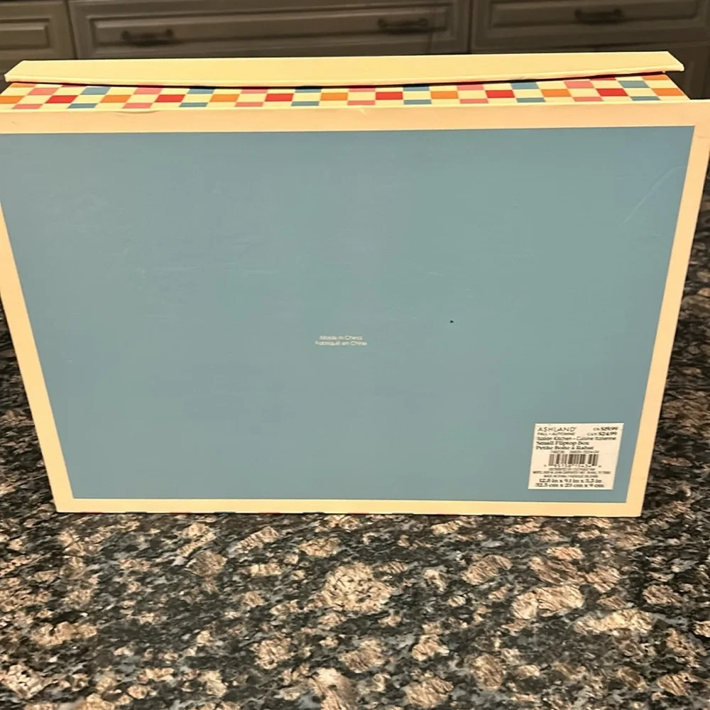 ASHLAND SMALL ITALIANO FLIPTOP DECORATIVE BOX NWT